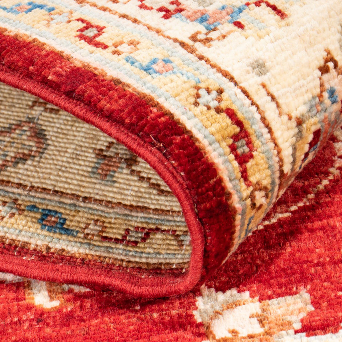 Alfombra Ziegler - 155 x 105 cm - rojo