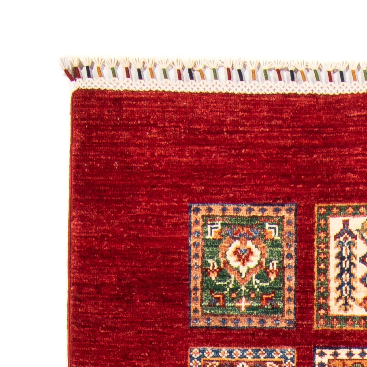 Alfombra de pasillo Alfombra Ziegler - Bakhtiari - 256 x 83 cm - rojo