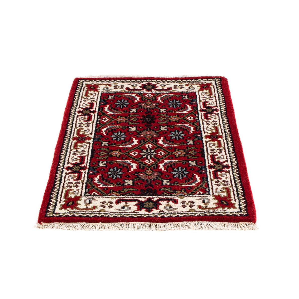 Alfombra oriental - Bidjar - Indus - 90 x 60 cm - rojo