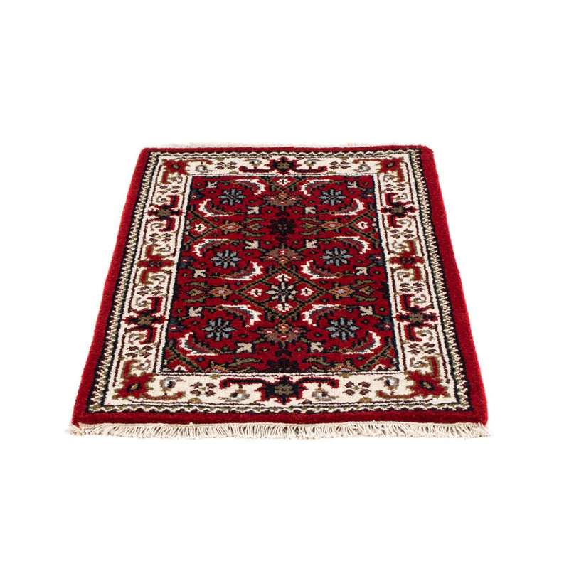 Alfombra oriental - Bidjar - Indus - 90 x 60 cm - rojo