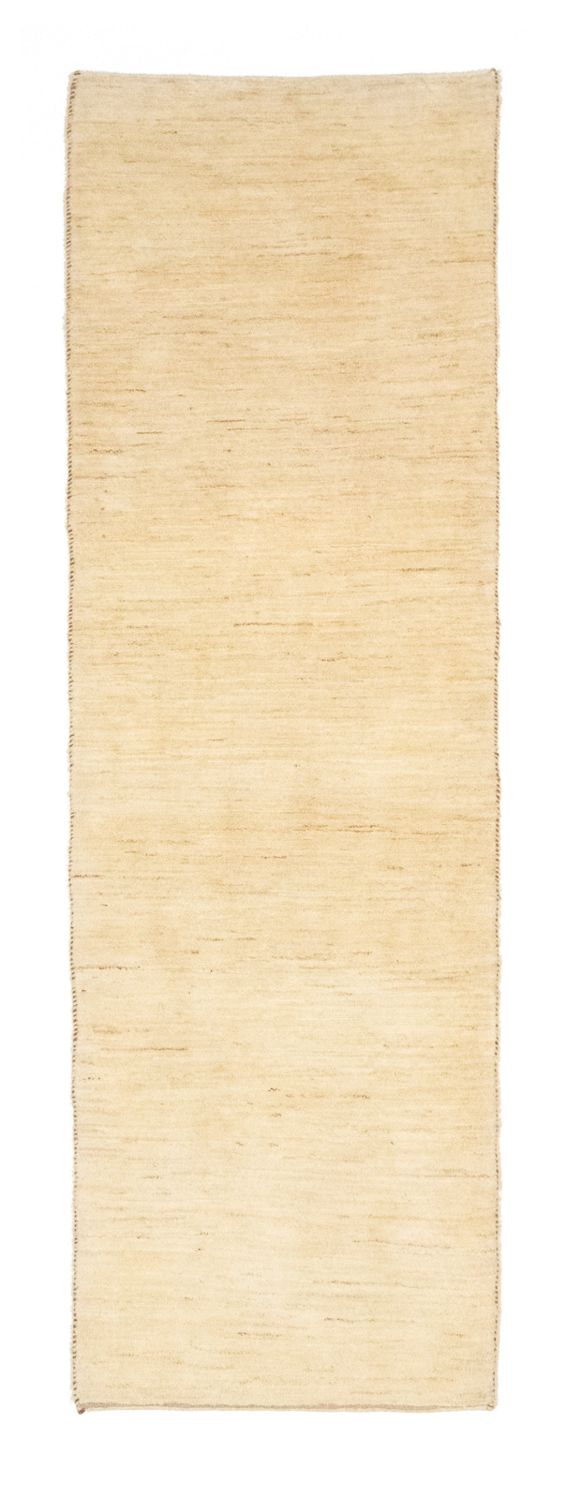 Alfombra de pasillo Alfombra Gabbeh - Persa - 304 x 82 cm - beige