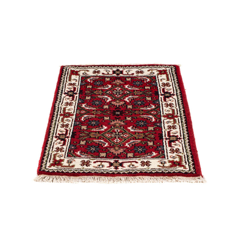 Alfombra oriental - Bidjar - Indus - 90 x 60 cm - rojo