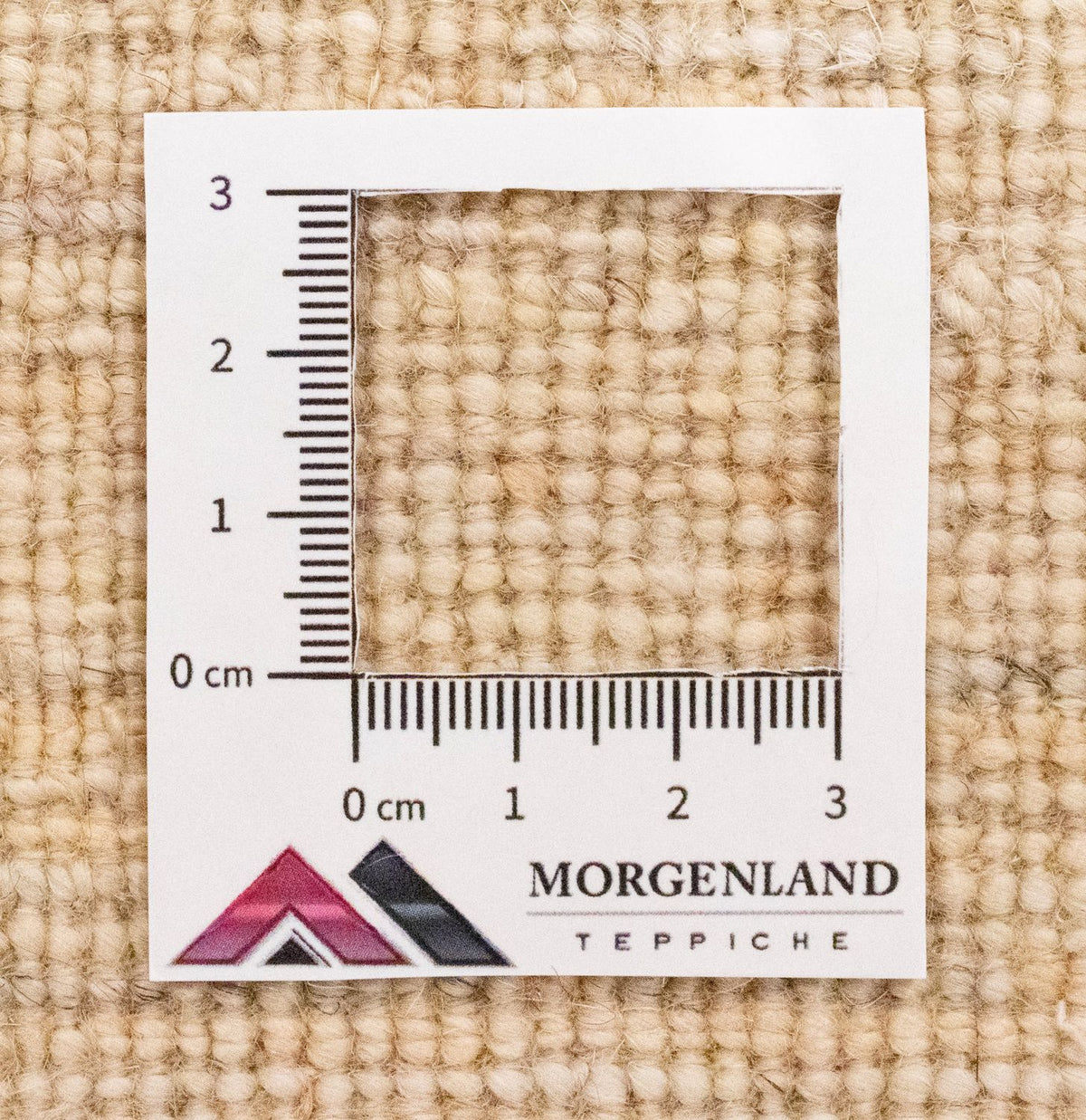 Alfombra de pasillo Alfombra Gabbeh - Persa - 202 x 75 cm - beige