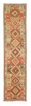Alfombra de pasillo Alfombra Kelim - Oriental - 395 x 84 cm - marrón