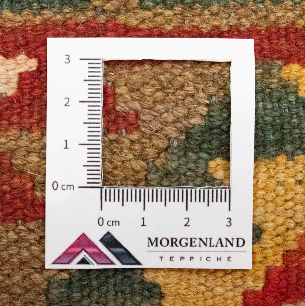 Alfombra Kelim - Oriental - 90 x 60 cm - verde