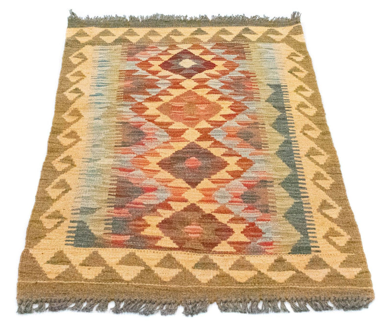 Alfombra Kelim - Oriental - 90 x 60 cm - beige