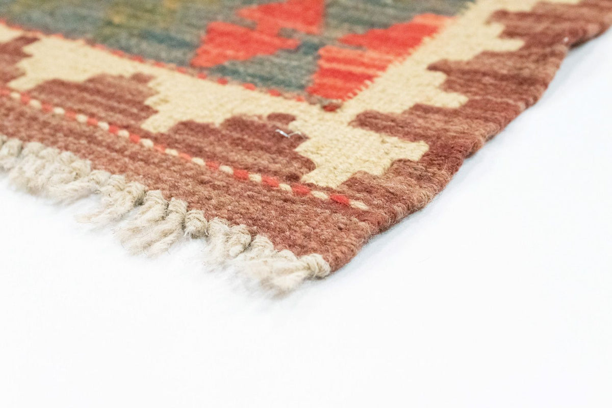 Alfombra Kelim - Oriental - 90 x 60 cm - naranja