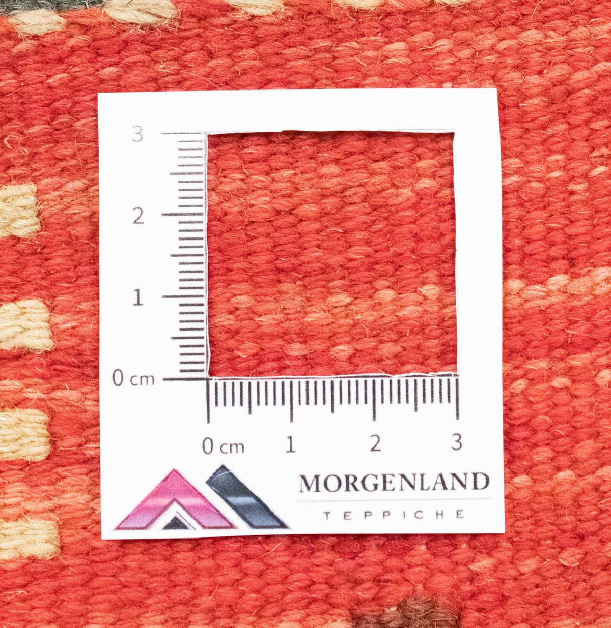 Alfombra Kelim - Oriental - 90 x 60 cm - naranja