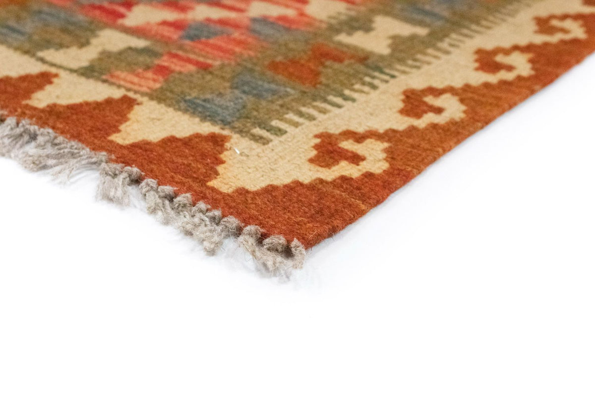 Alfombra Kelim - Oriental - 90 x 60 cm - naranja