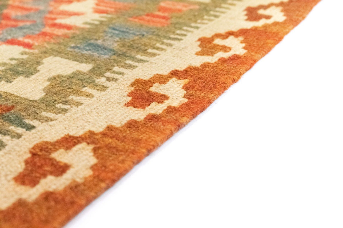 Alfombra Kelim - Oriental - 90 x 60 cm - naranja
