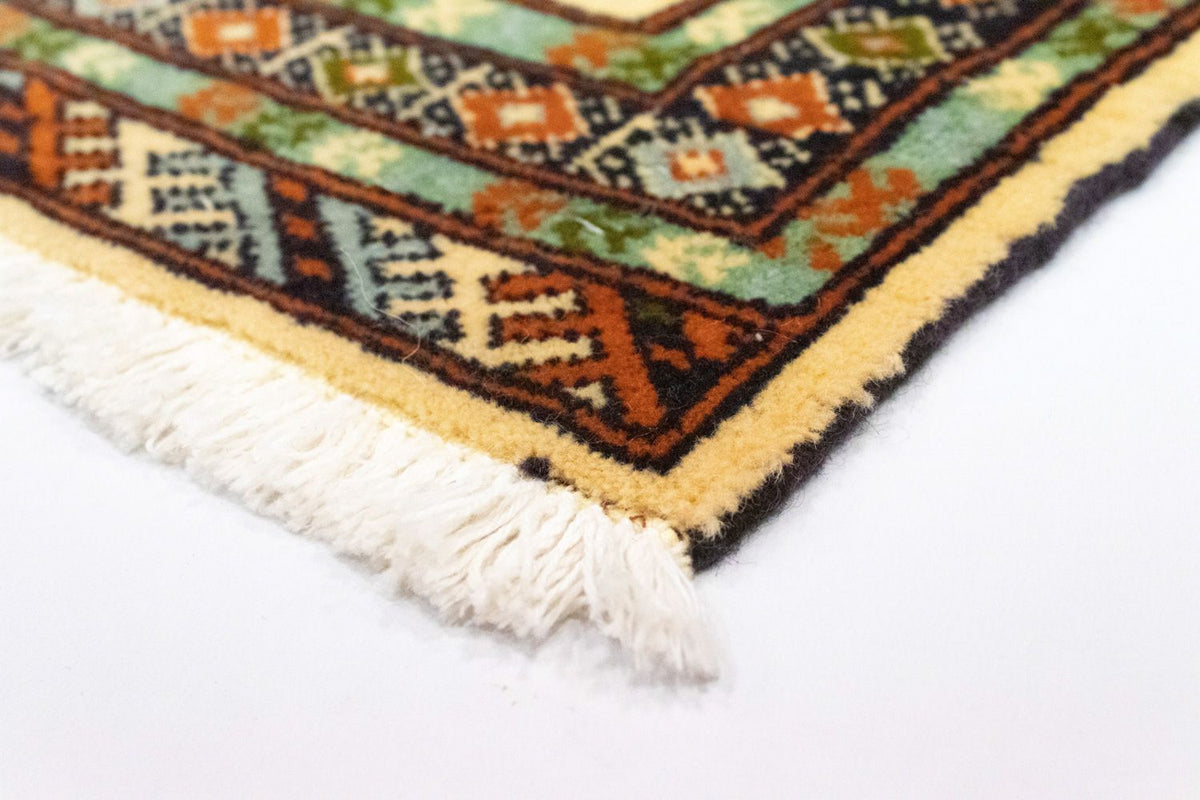 Alfombra Turkaman - 91 x 64 cm - azul