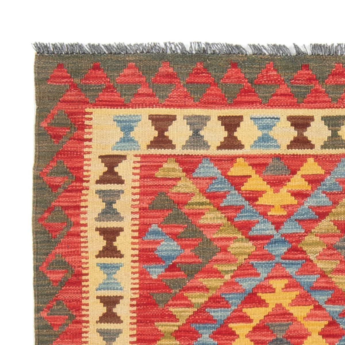Alfombra Kelim - Splash - 152 x 112 cm - multicolor