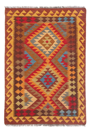 Alfombra Kelim - Splash - 150 x 100 cm - multicolor