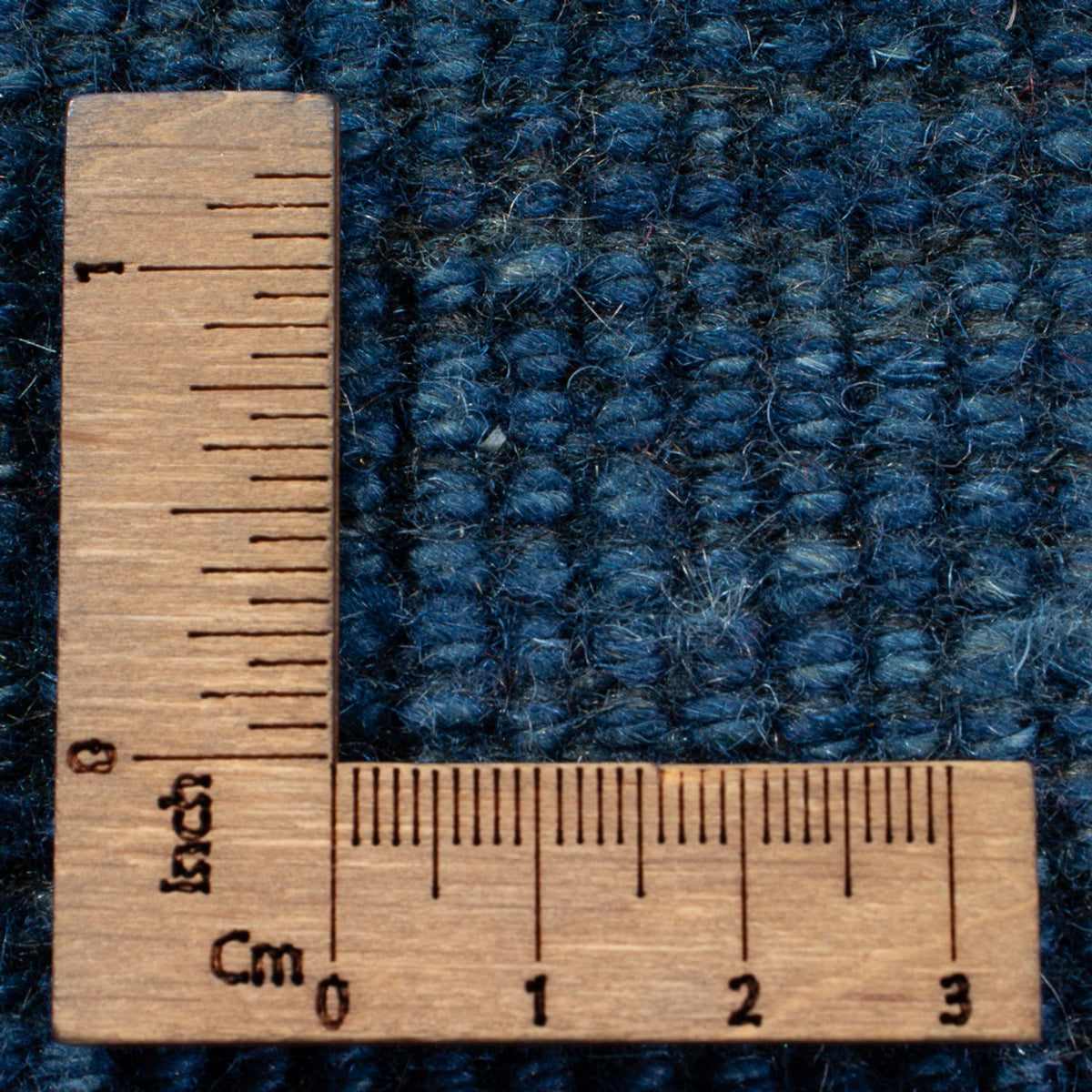 Alfombra Gabbeh - Persa - 235 x 169 cm - azul marino