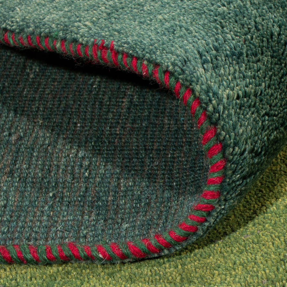 Alfombra Gabbeh - Persa - 203 x 146 cm - verde menta