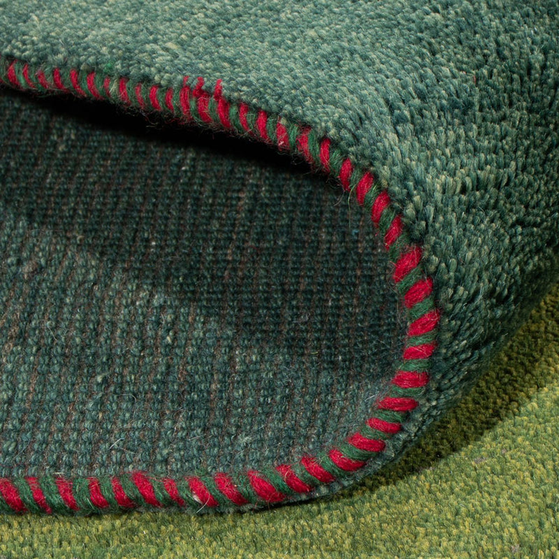 Alfombra Gabbeh - Persa - 203 x 146 cm - verde menta