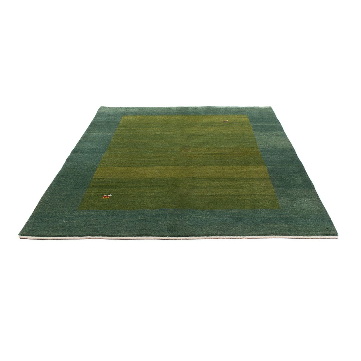 Alfombra Gabbeh - Persa - 203 x 146 cm - verde menta