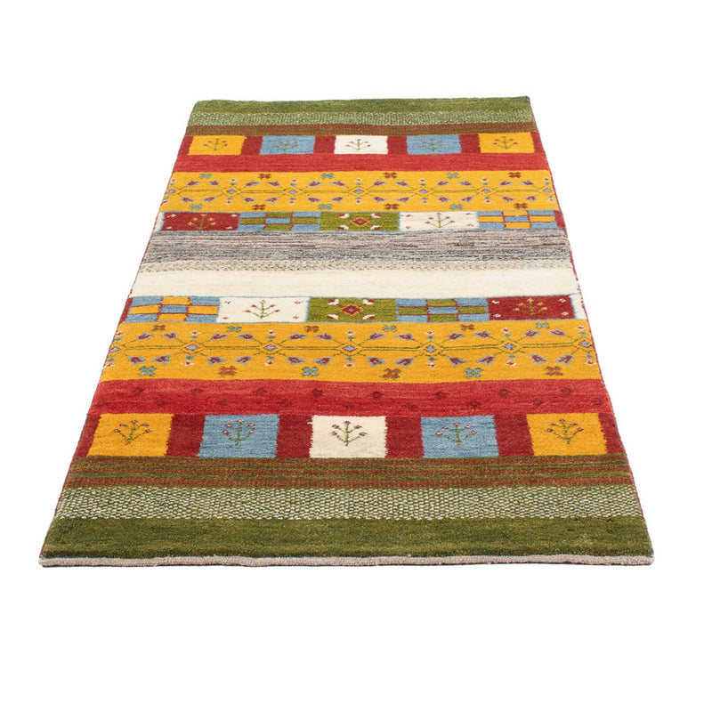 Alfombra de pasillo Alfombra Gabbeh - Persa - 200 x 82 cm - multicolor