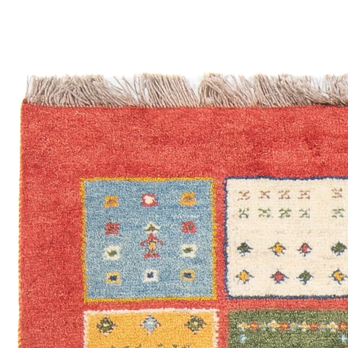 Alfombra de pasillo Alfombra Gabbeh - Persa - 197 x 88 cm - multicolor