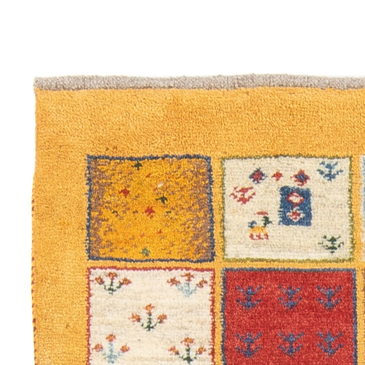 Alfombra de pasillo Alfombra Gabbeh - Persa - 193 x 80 cm - multicolor