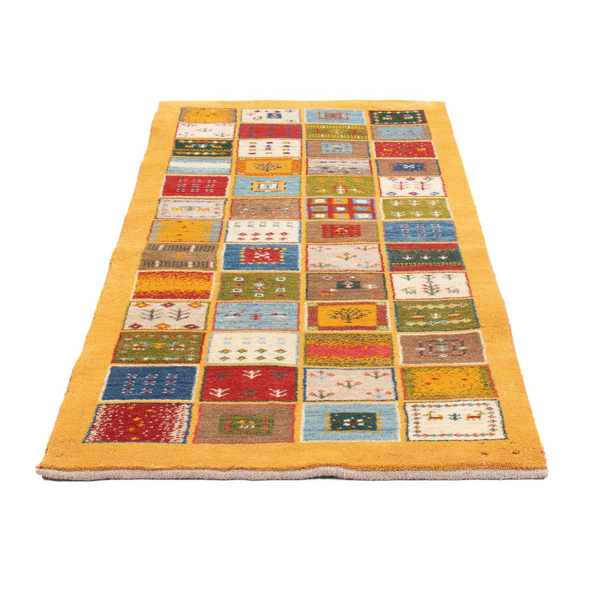 Alfombra de pasillo Alfombra Gabbeh - Persa - 193 x 80 cm - multicolor