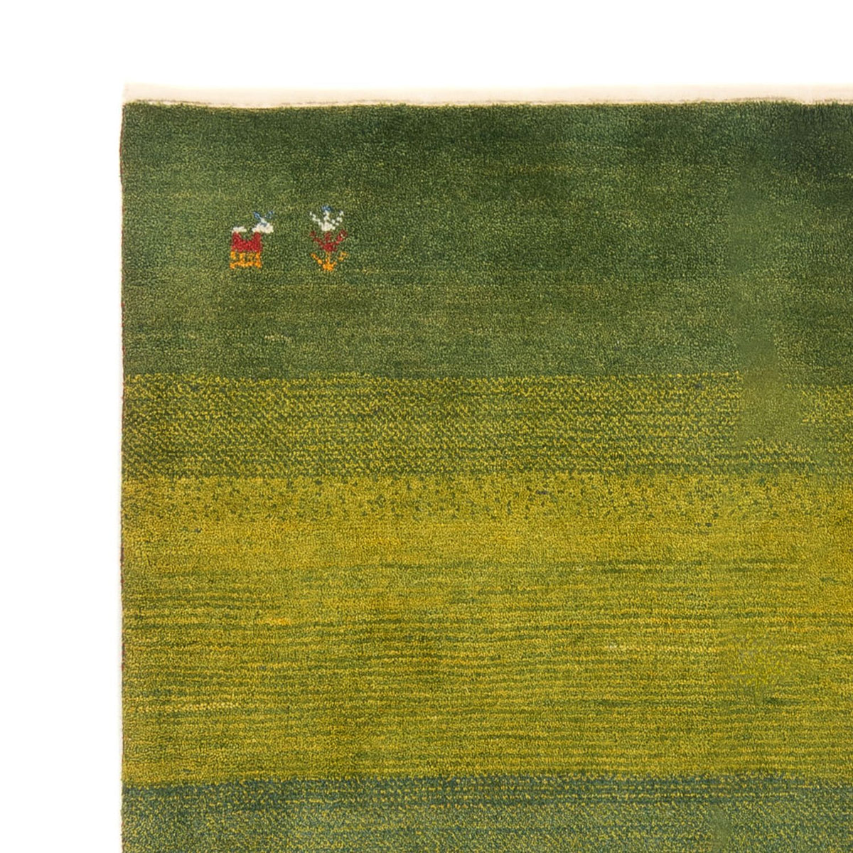 Alfombra Gabbeh - Persa - 204 x 152 cm - verde
