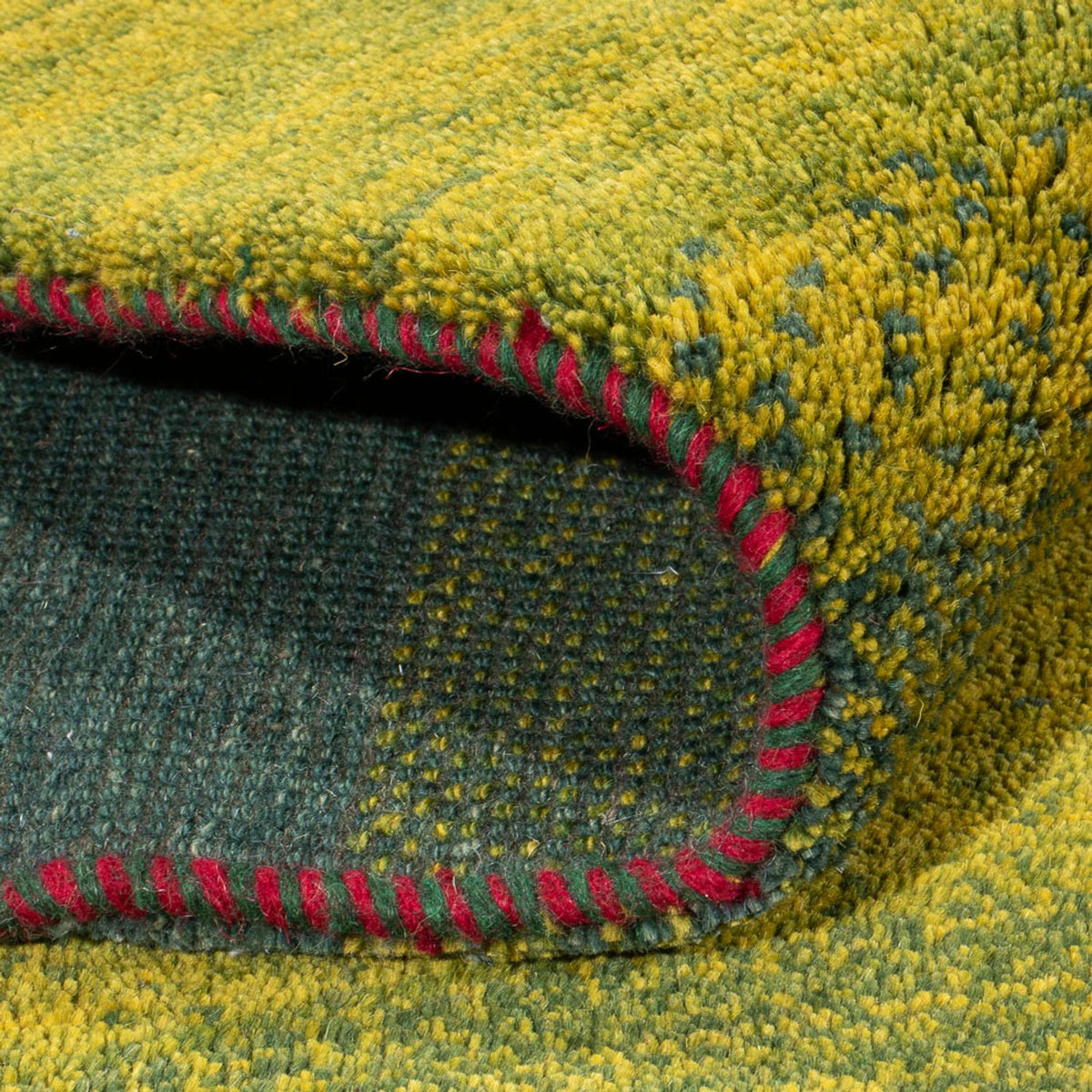 Alfombra Gabbeh - Persa - 204 x 152 cm - verde