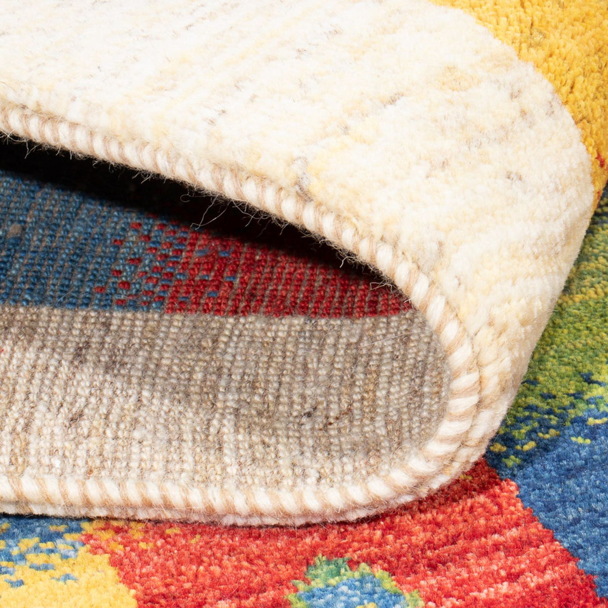 Alfombra Gabbeh - Persa - 204 x 153 cm - multicolor