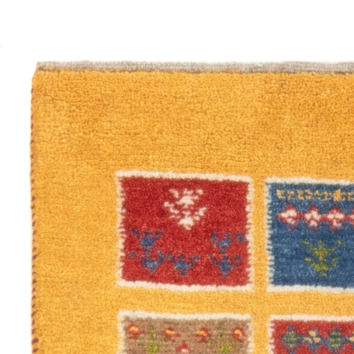 Alfombra de pasillo Alfombra Gabbeh - Persa - 148 x 54 cm - multicolor