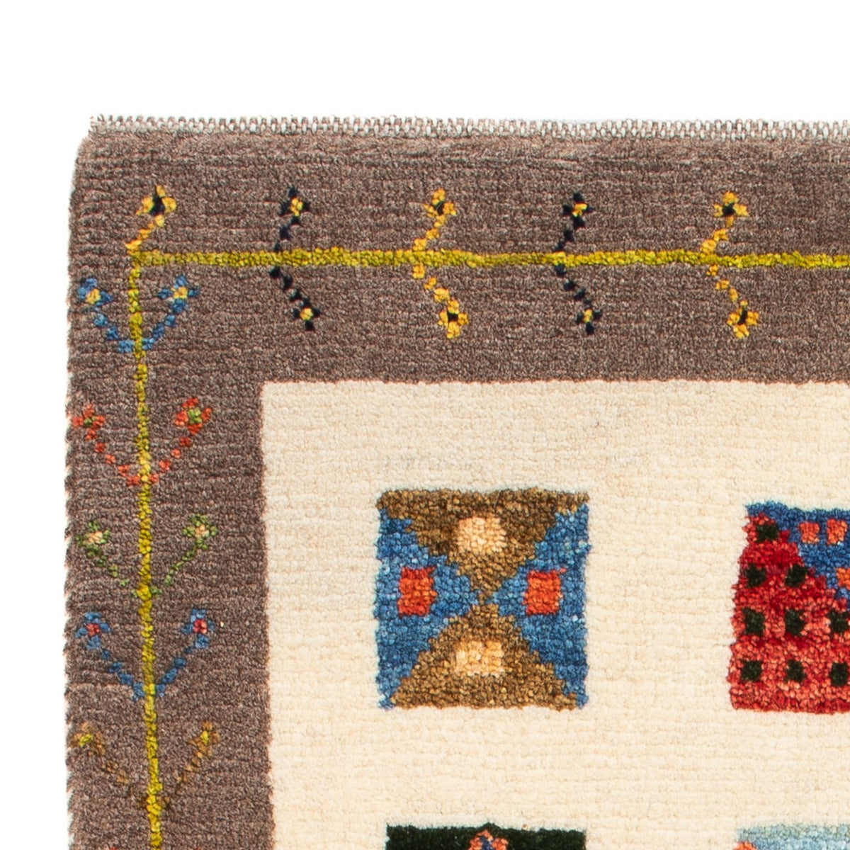 Alfombra Gabbeh - Persa - 87 x 60 cm - multicolor