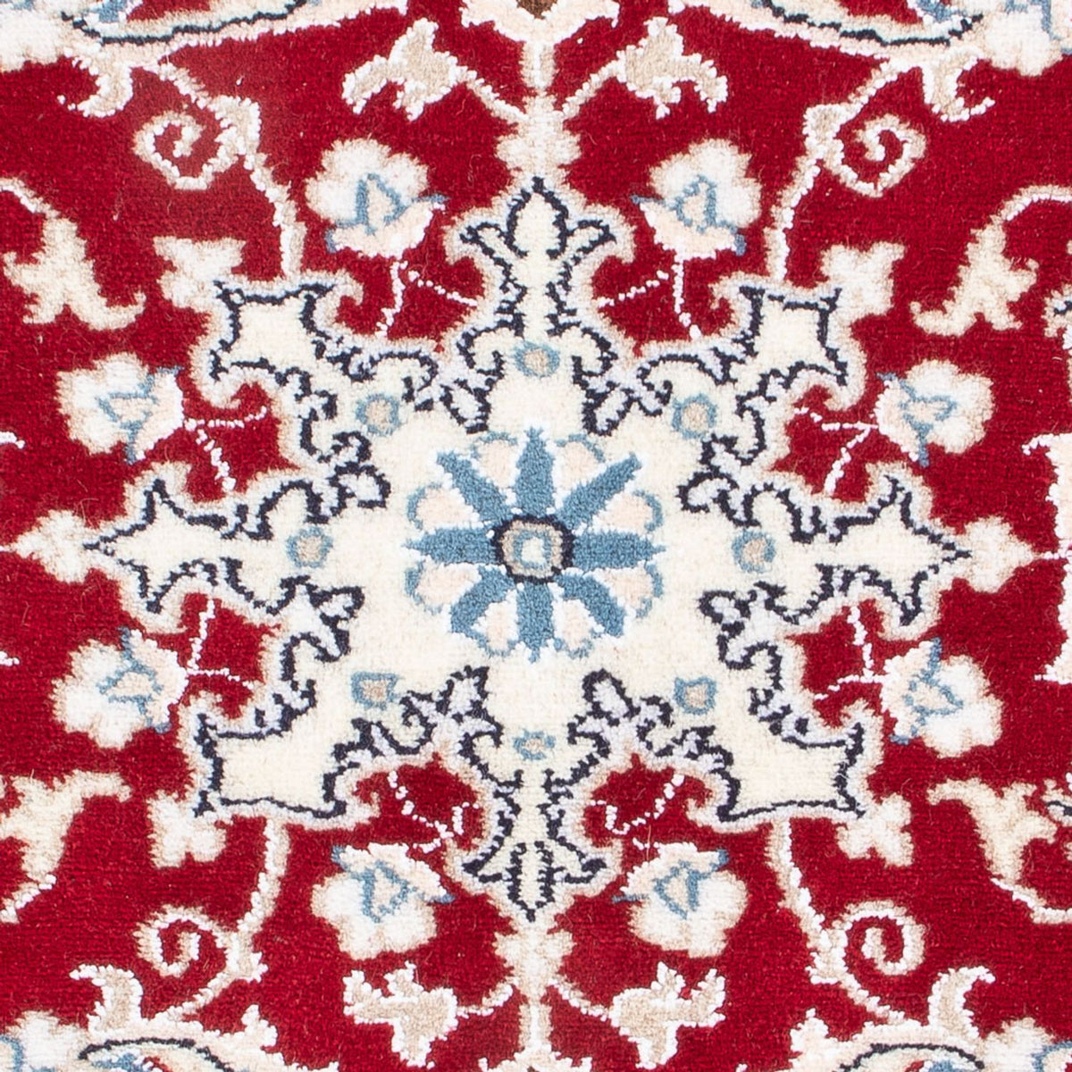 Alfombra persa - Nain - 87 x 59 cm - rojo