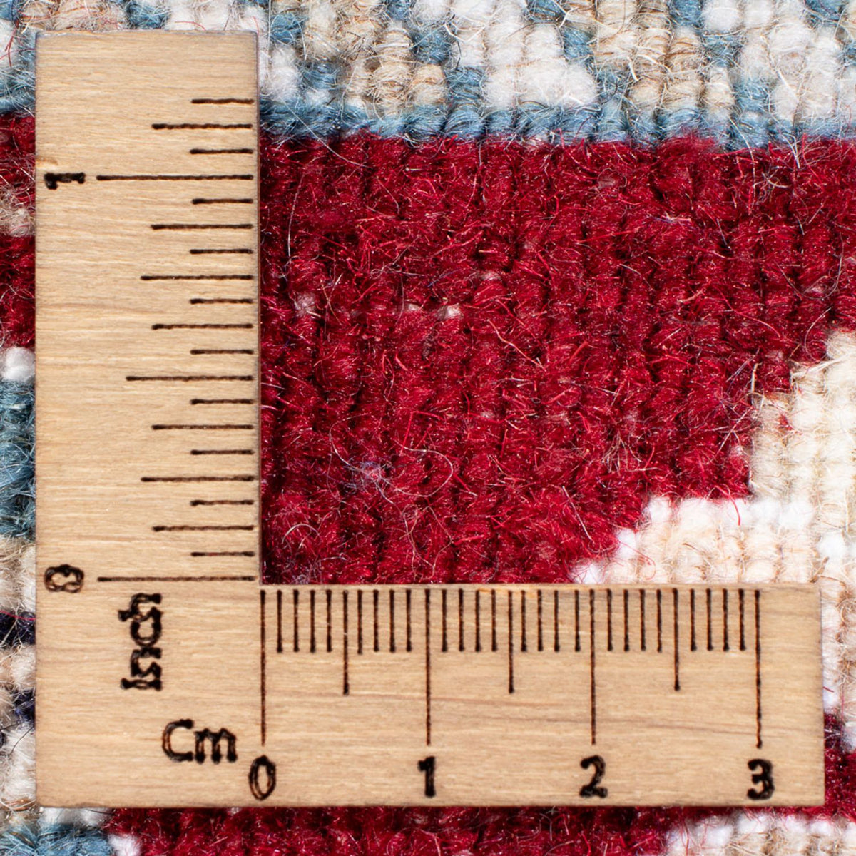 Alfombra persa - Nain - 87 x 59 cm - rojo