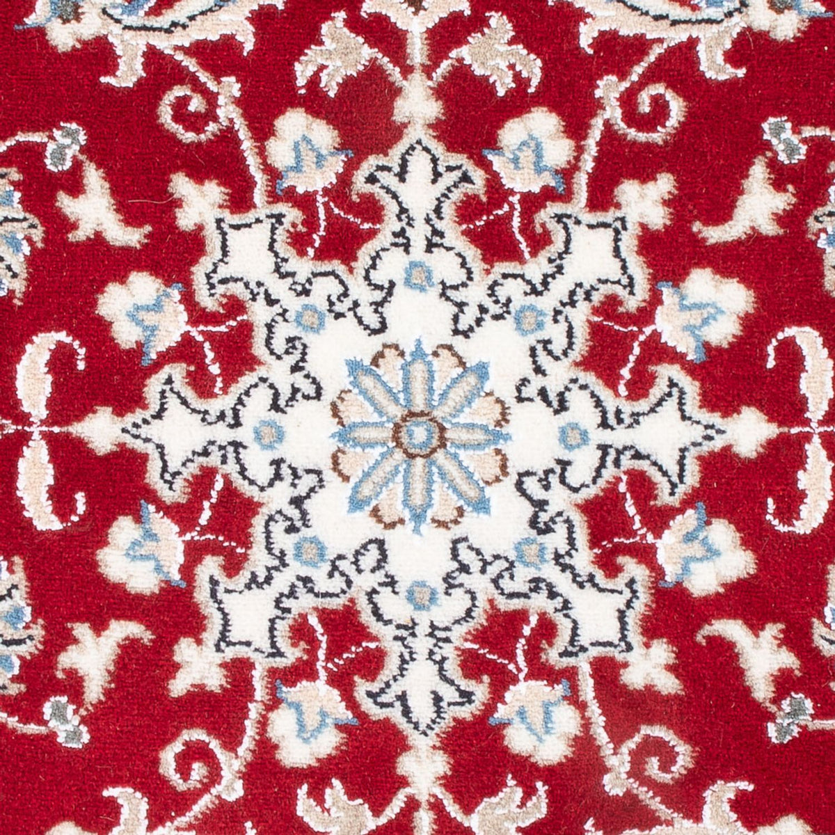 Alfombra persa - Nain - 94 x 60 cm - rojo