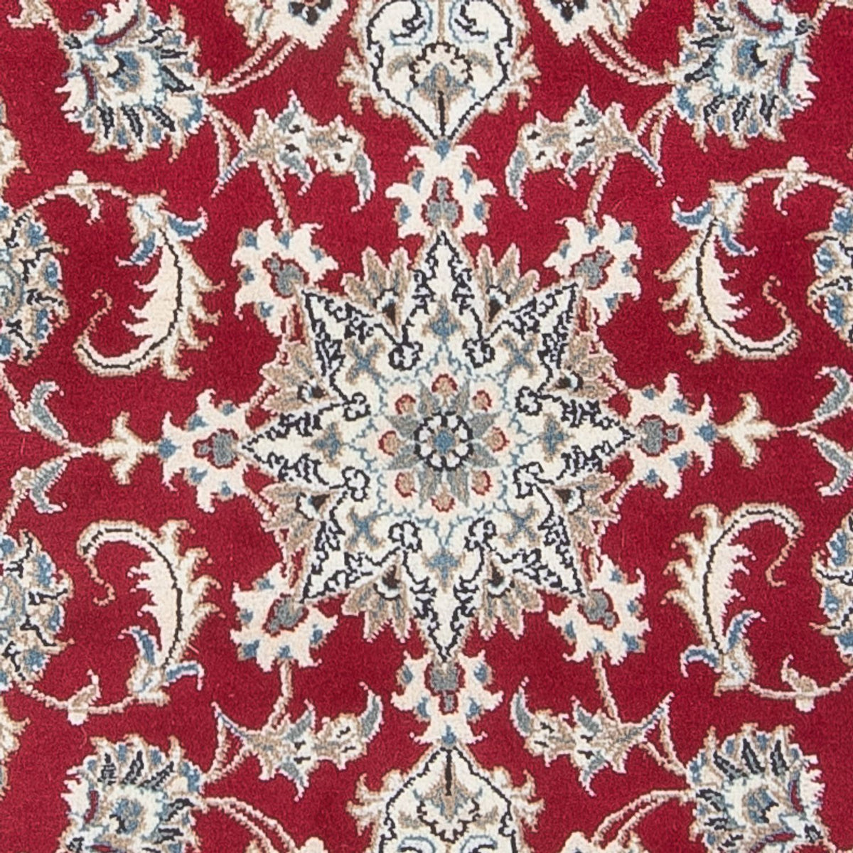 Alfombra de pasillo Alfombra persa - Nain - 298 x 79 cm - rojo