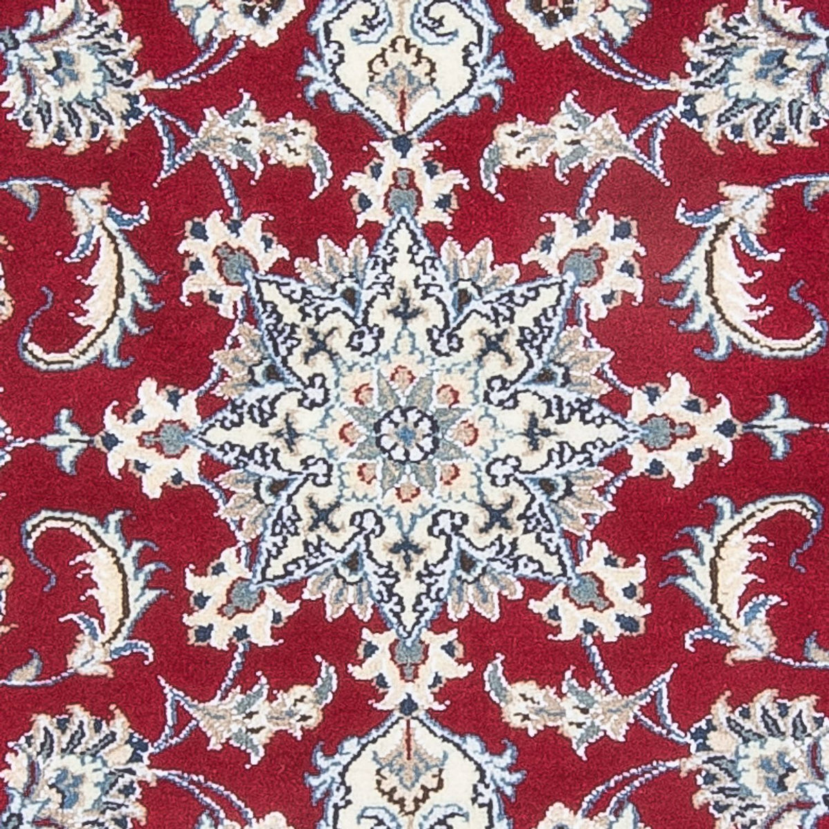 Alfombra de pasillo Alfombra persa - Nain - 294 x 79 cm - rojo