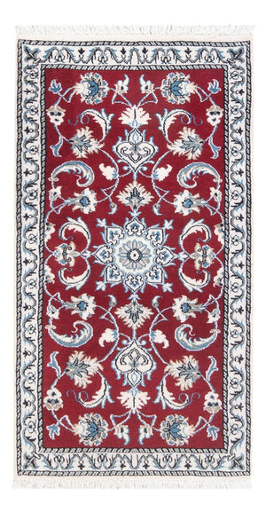 Alfombra persa - Nain - 137 x 72 cm - rojo