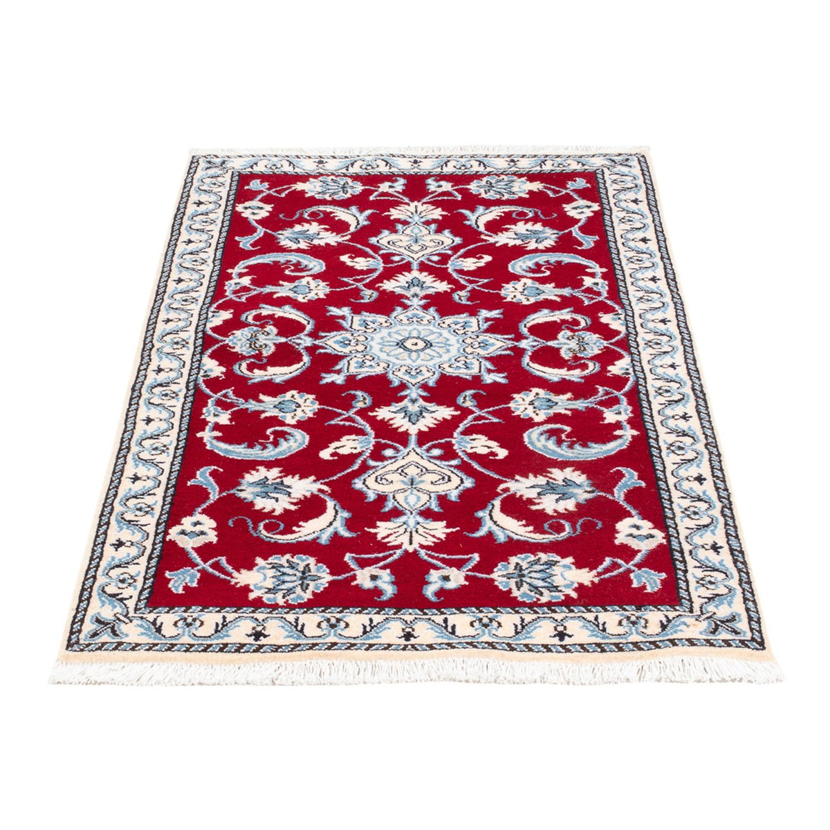 Alfombra persa - Nain - 140 x 70 cm - rojo