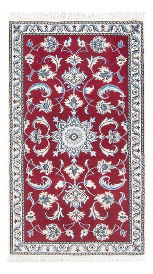 Alfombra persa - Nain - 136 x 69 cm - rojo