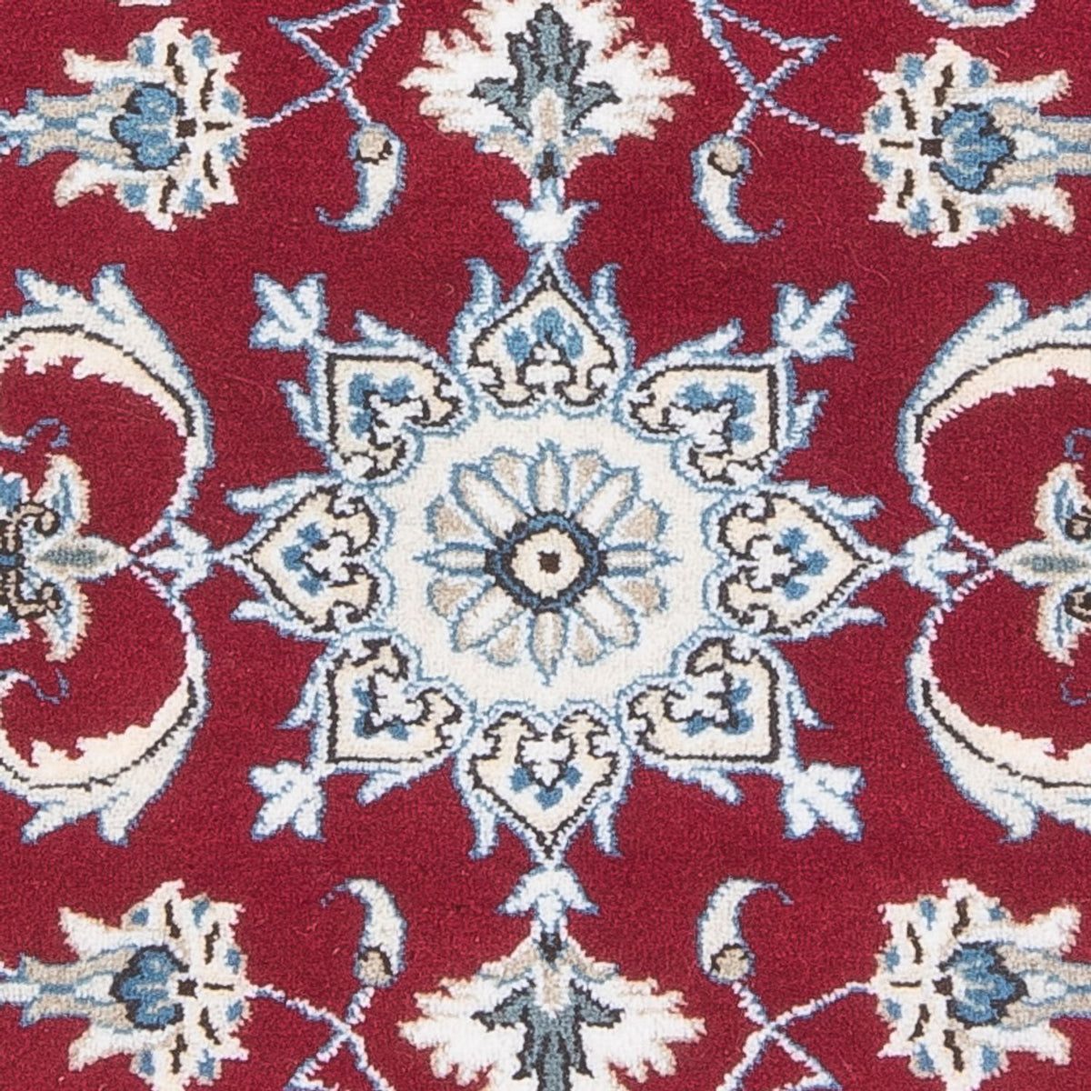 Alfombra persa - Nain - 136 x 69 cm - rojo