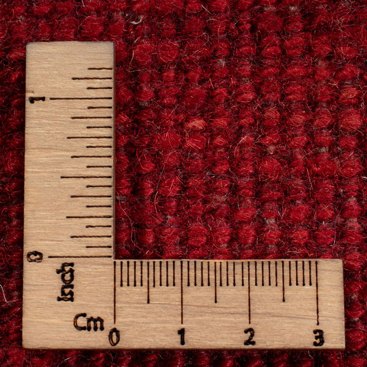 Alfombra Gabbeh - Persa cuadrado - 216 x 207 cm - rojo