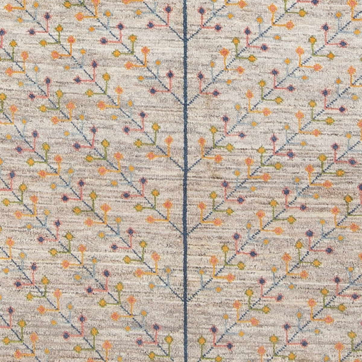 Alfombra Gabbeh - Persa - 200 x 151 cm - beige oscuro