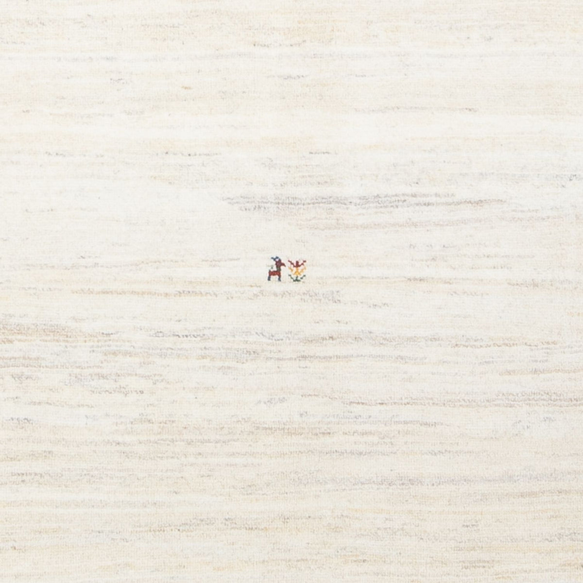 Alfombra Gabbeh - Persa - 200 x 142 cm - blanco