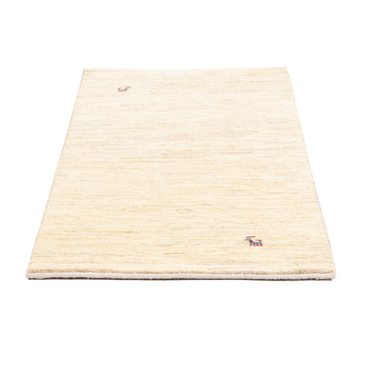 Alfombra Gabbeh - Persa - 139 x 71 cm - beige claro