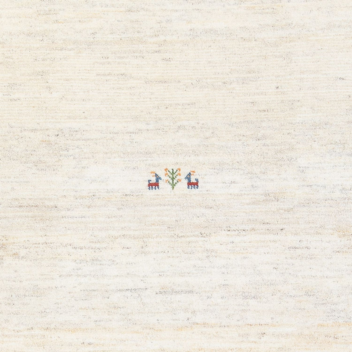 Alfombra Gabbeh - Persa - 237 x 197 cm - blanco