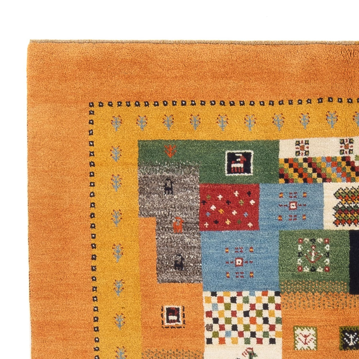 Alfombra Gabbeh - Persa - 197 x 149 cm - multicolor