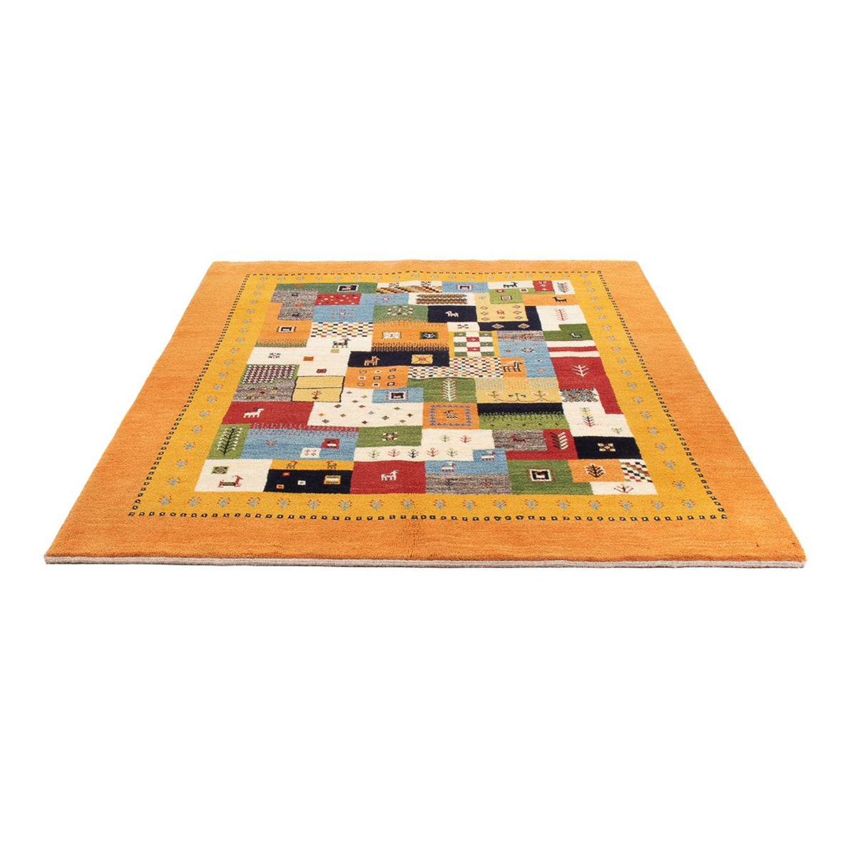 Alfombra Gabbeh - Persa - 197 x 149 cm - multicolor