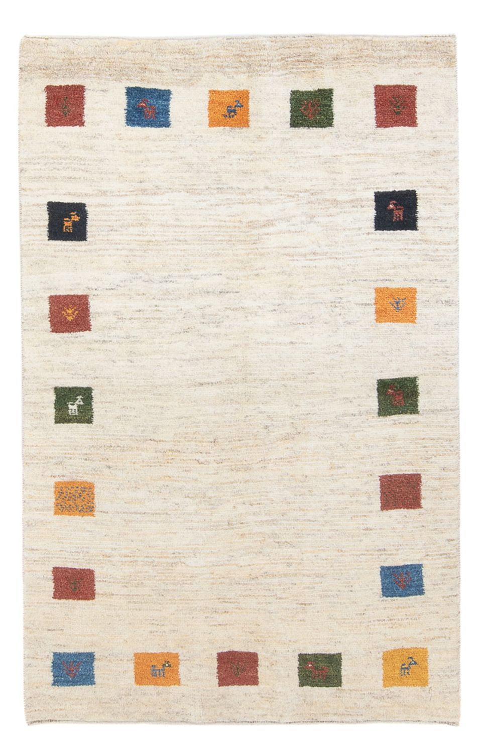 Alfombra Gabbeh - Persa - 182 x 112 cm - multicolor