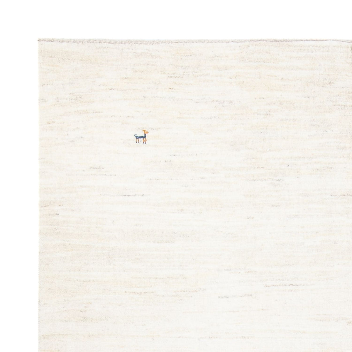 Alfombra Gabbeh - Persa - 232 x 174 cm - blanco