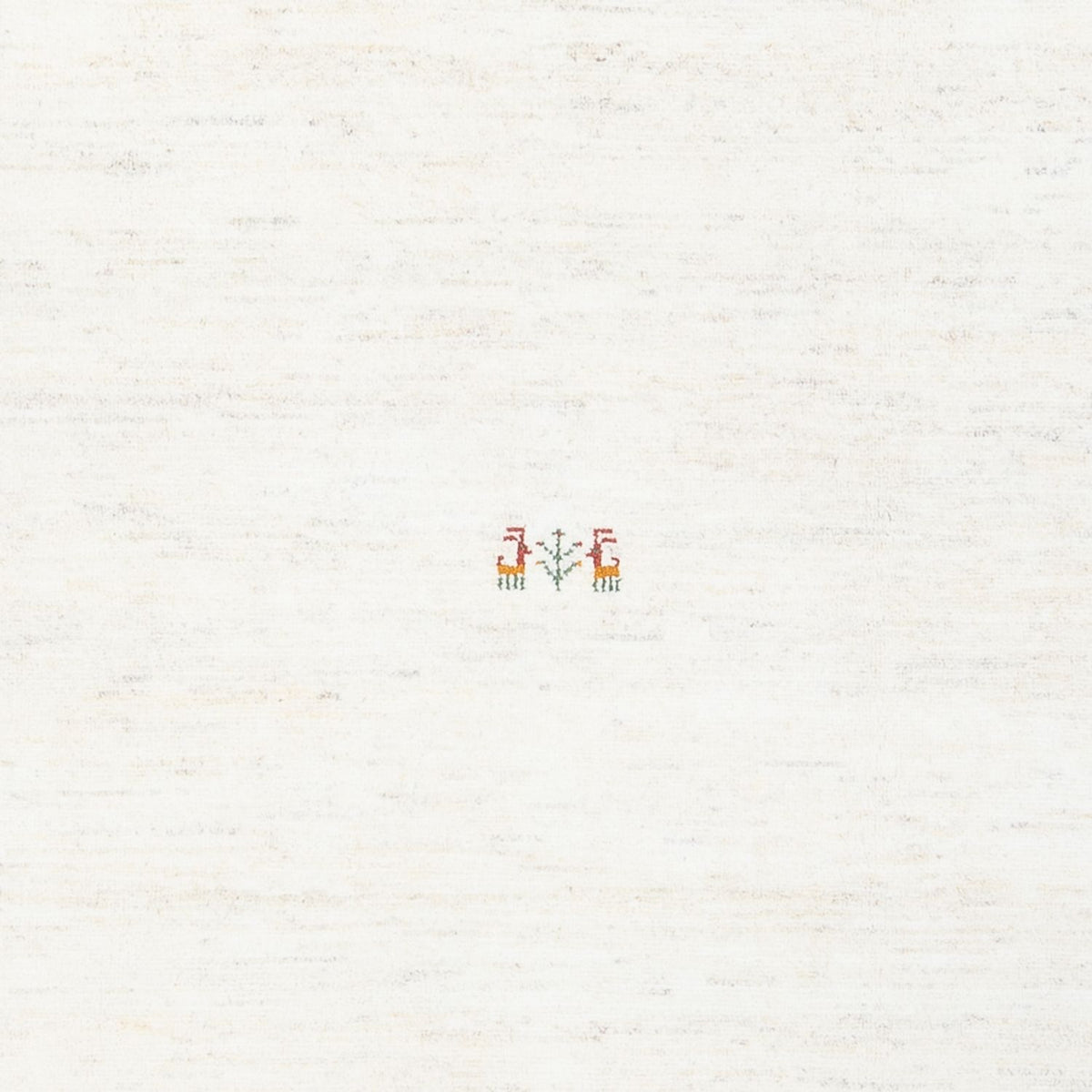 Alfombra Gabbeh - Persa - 243 x 198 cm - blanco