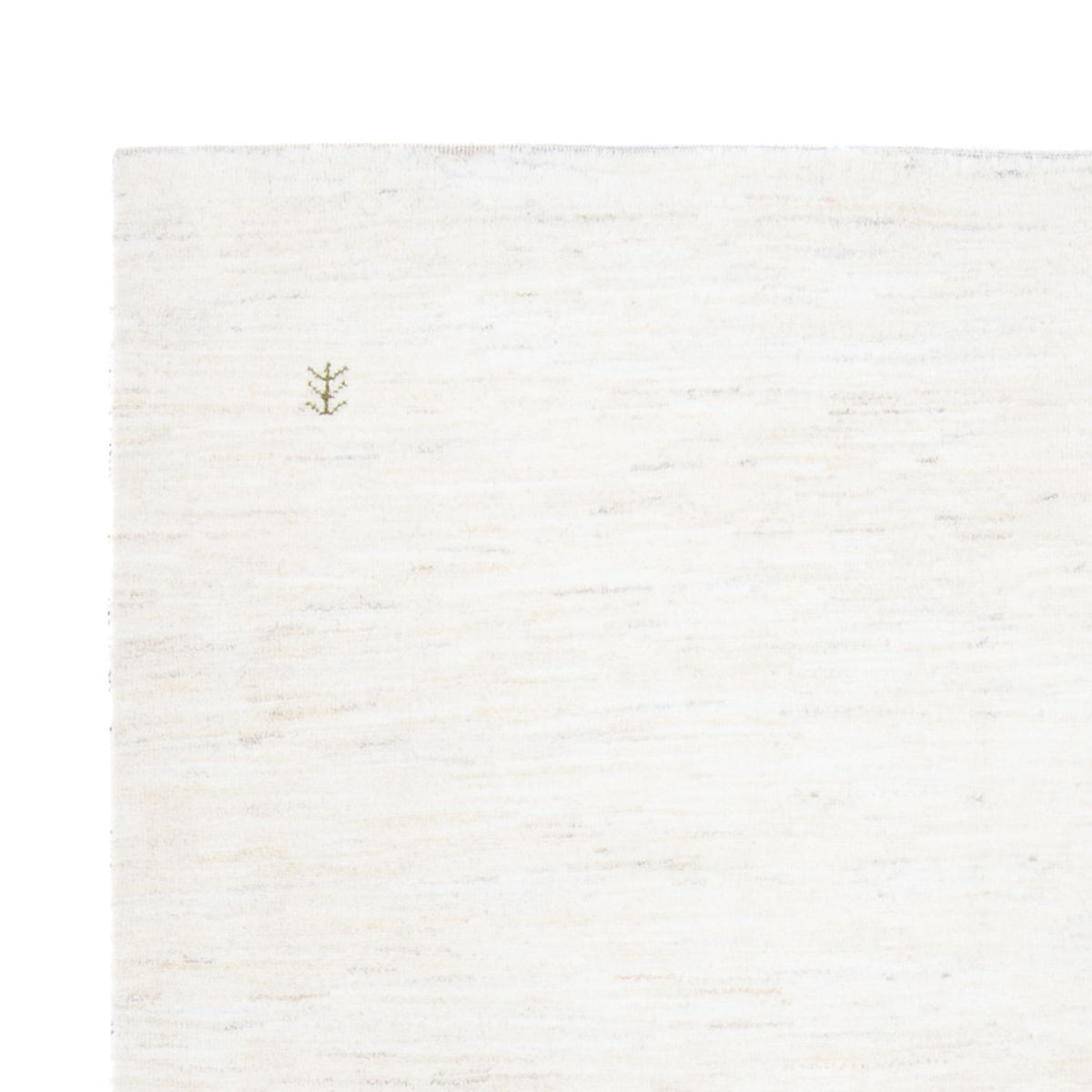 Alfombra Gabbeh - Persa - 253 x 171 cm - blanco